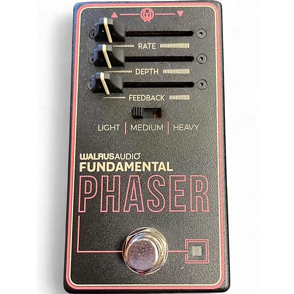 Used Walrus Audio FUNDAMENTAL PHASER Effect Pedal