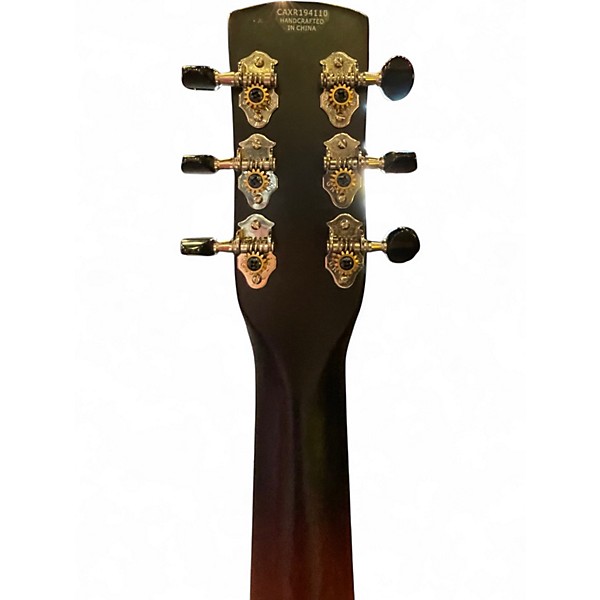 Used Gretsch Guitars G9220 Bobtail Round Neck 2 Color Sunburst Resonator Guitar