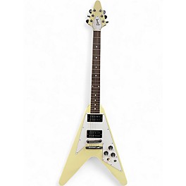 Used 2023 Gibson 70'S FLYING V Classic White Solid Body Electric Guitar