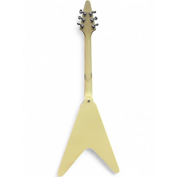 Used 2023 Gibson 70'S FLYING V Classic White Solid Body Electric Guitar