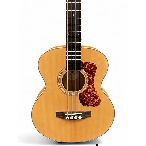 Used Guild Jumbo Junior Bass Natural Acoustic Bass Guitar