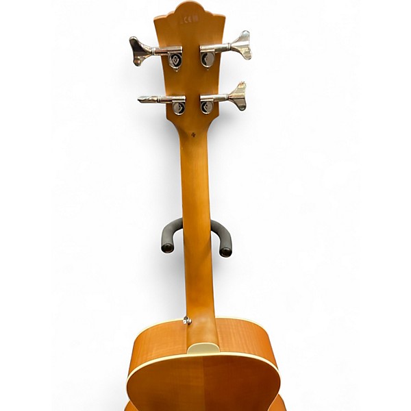 Used Guild Jumbo Junior Bass Natural Acoustic Bass Guitar