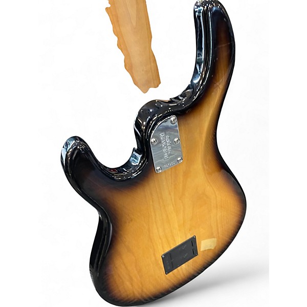 Used Ernie Ball Music Man Stingray 5 HH Burnt Ends Electric Bass Guitar