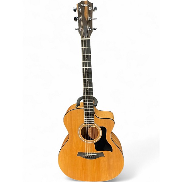 Used Taylor 114ce-S Natural Acoustic Electric Guitar Natural