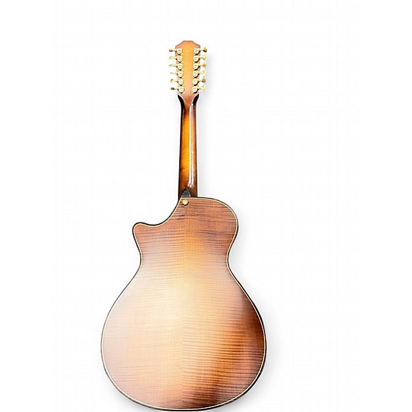 Used 2022 Taylor 652ce Natural 12 String Acoustic Electric Guitar