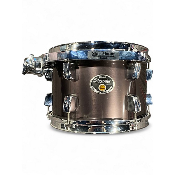 Used TAMA 4 Piece Silverstar Dark Chrome Drum Kit