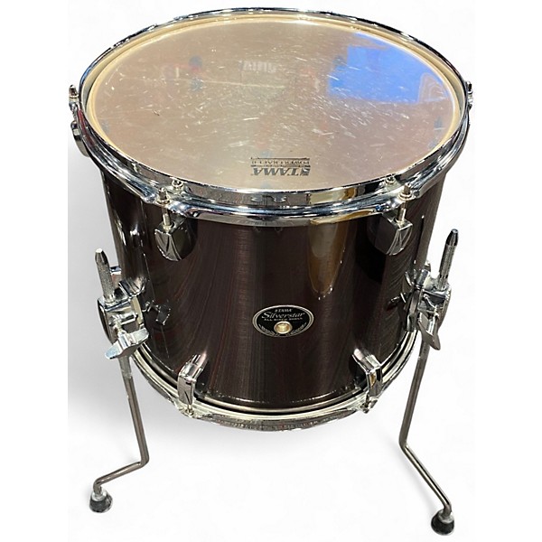 Used TAMA 4 Piece Silverstar Dark Chrome Drum Kit