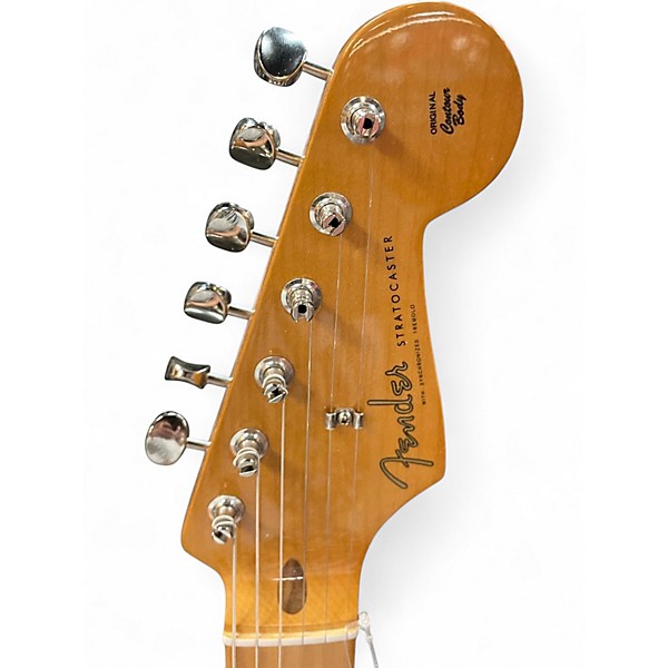 Used Fender Vintera 50s Stratocaster Black Solid Body Electric Guitar