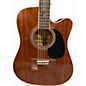 Used Zager zad-50ce/mhgy mahogany Acoustic Electric Guitar