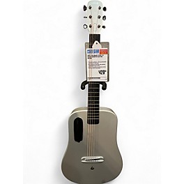 Used LAVA MUSIC ctfw1116 Silver Acoustic Electric Guitar