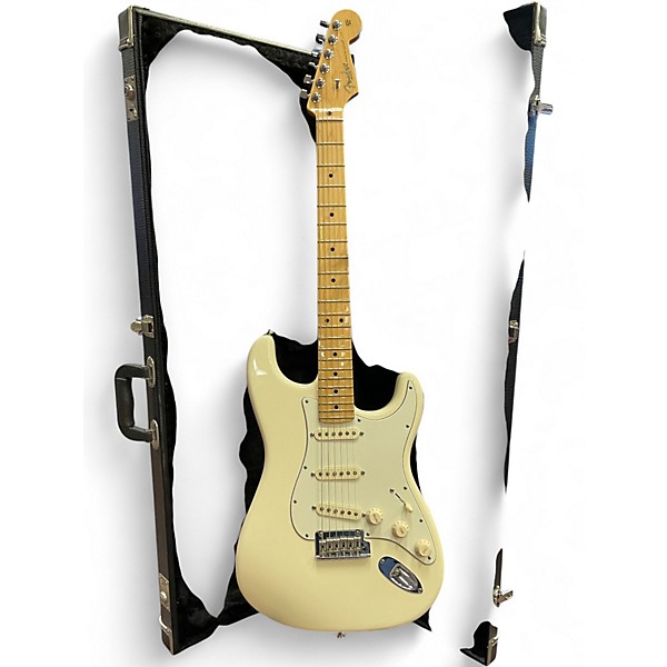 Used Fender 60th Anniversary Stratocaster Olympic White Solid Body Electric Guitar