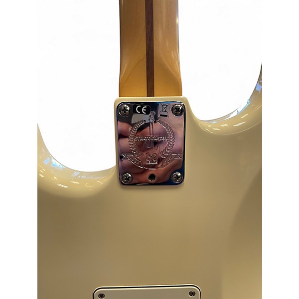 Used Fender 60th Anniversary Stratocaster Olympic White Solid Body Electric Guitar