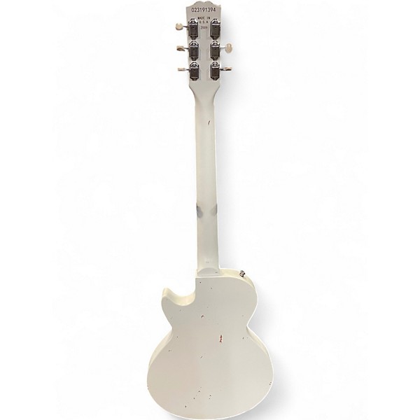 Used 2009 Gibson Les Paul Melody Maker WASHED WHITE Solid Body Electric Guitar