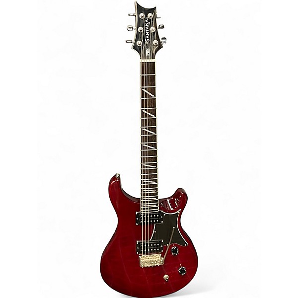 Used PRS Carlos Santana Signature SE Maroon Solid Body Electric Guitar