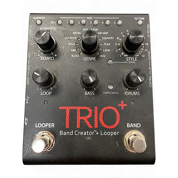Used DigiTech Trio+ Band Creator Plus Looper Pedal