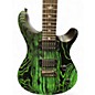 Used PRS SWAMP ASH CE SANDBLASTED SANDBLAST GREEN Solid Body Electric Guitar