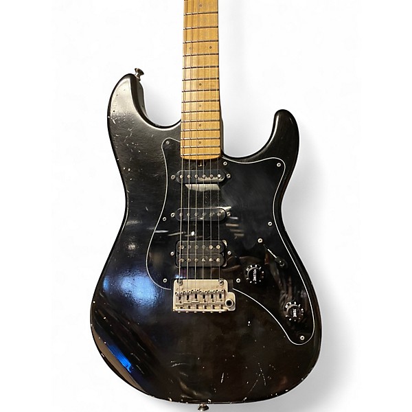 Used 2019 Friedman VINTAGE S AMBBWB Black Solid Body Electric Guitar