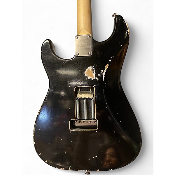 Used 2019 Friedman VINTAGE S AMBBWB Black Solid Body Electric Guitar