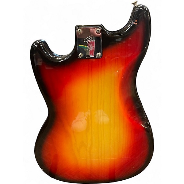 Vintage 1977 Fender Mustang Sunburst Solid Body Electric Guitar