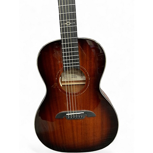 Used Alvarez AMP660ESHB SUNBURST NAT Acoustic Electric Guitar