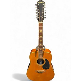 Used Epiphone ft165 Natural 12 String Acoustic Guitar