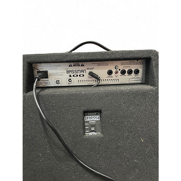 Used Fender Bassman 100 Bass Combo Amp