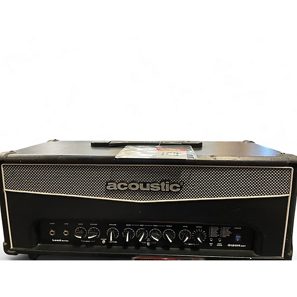 Used Acoustic Lead Guitar Series G120H DSP 120W Solid State Guitar Amp Head
