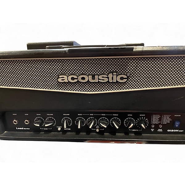 Used Acoustic Lead Guitar Series G120H DSP 120W Solid State Guitar Amp Head