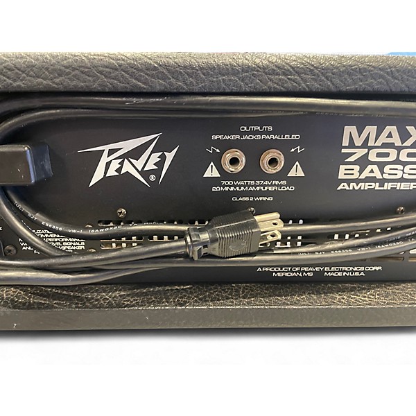 Used 2005 Peavey MAX 700 Bass Amp Head