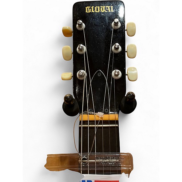 Used Global 204 Natural Acoustic Guitar