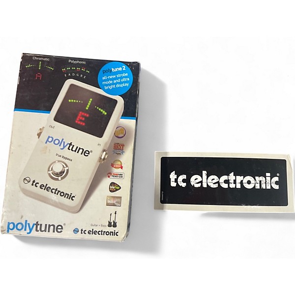 Used TC Electronic Polytune Tuner Pedal