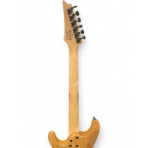 Used Ibanez S570AH Trans Black Solid Body Electric Guitar