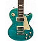 Used Epiphone Les Paul Traditional Pro Turquoise Solid Body Electric Guitar thumbnail