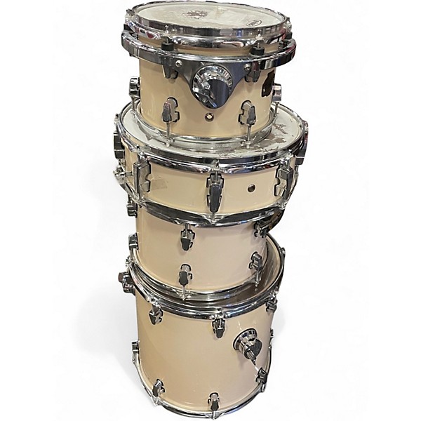 Used Ludwig 5 Piece Element  Cream Drum Kit