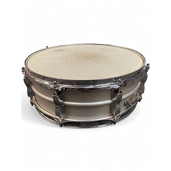 Used Ludwig 5X14 LM404C Acrolite Classic Aluminum Brushed Drum