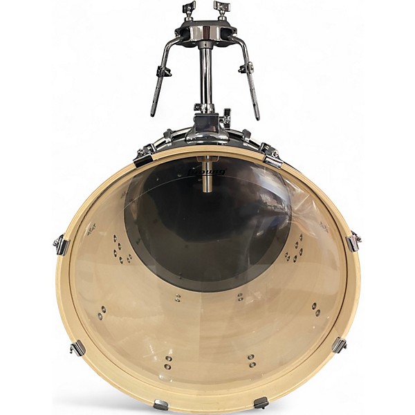 Used Ludwig 5 Piece element black sparkle Drum Kit