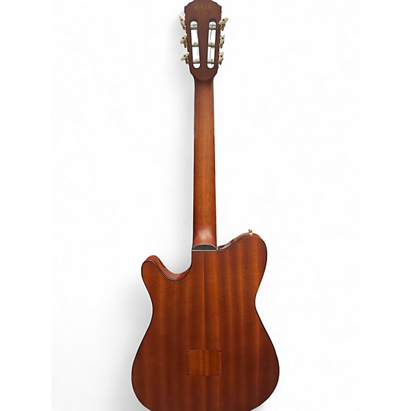 Used Ibanez FRH10N Rose Gold Classical Acoustic Electric Guitar