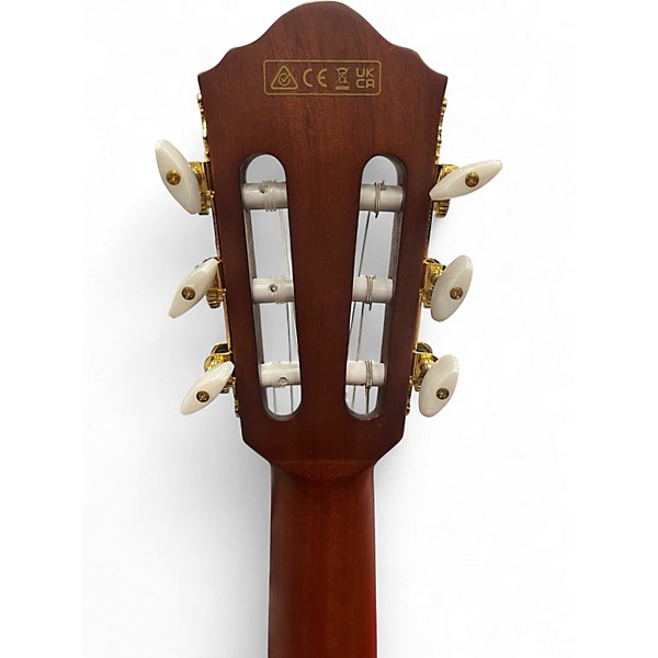 Used Ibanez FRH10N Rose Gold Classical Acoustic Electric Guitar