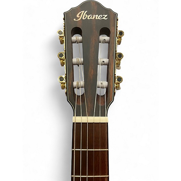 Used Ibanez FRH10N Rose Gold Classical Acoustic Electric Guitar