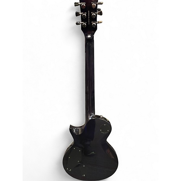 Used ESP LTD EC1000 Deluxe Ocean Blue Burst Solid Body Electric Guitar