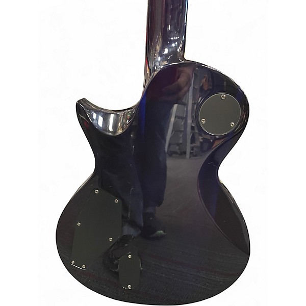 Used ESP LTD EC1000 Deluxe Ocean Blue Burst Solid Body Electric Guitar