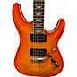 Used Schecter Guitar Research Standard Orange Solid Body Electric Guitar