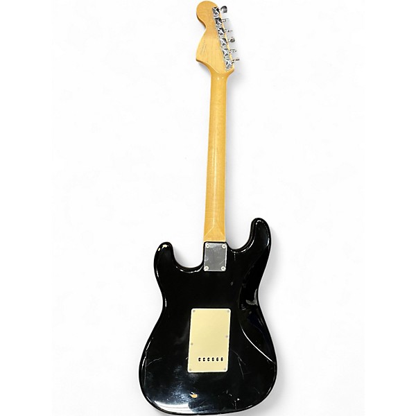 Used Squier Affinity Stratocaster Black Solid Body Electric Guitar