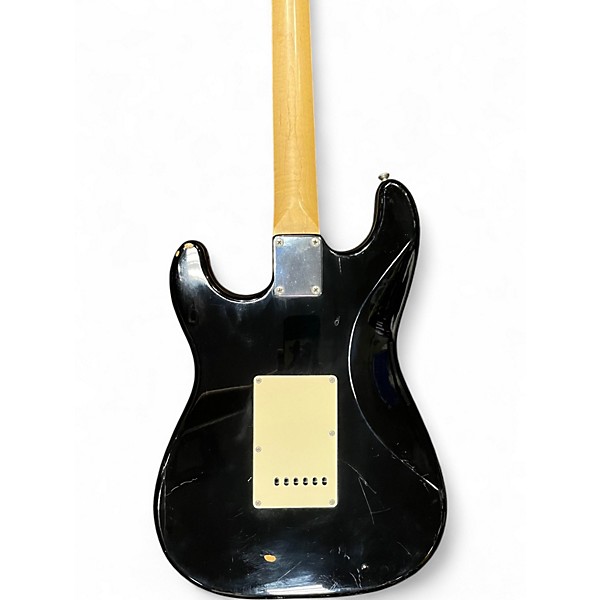 Used Squier Affinity Stratocaster Black Solid Body Electric Guitar