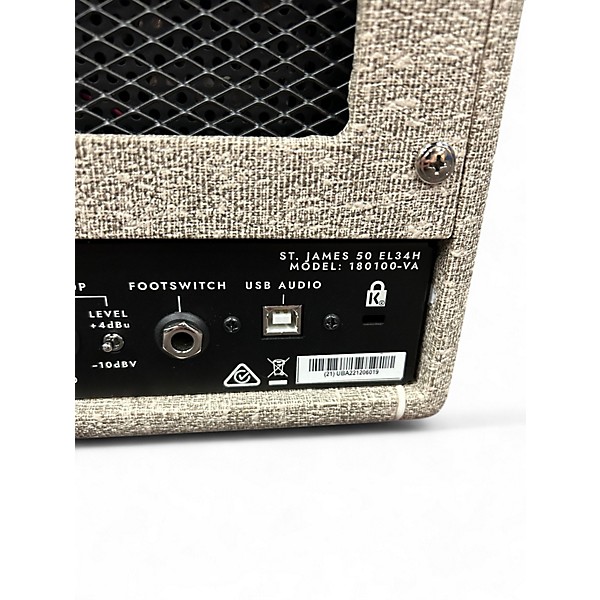 Used Blackstar St. James 50 EL34H Tube Guitar Amp Head