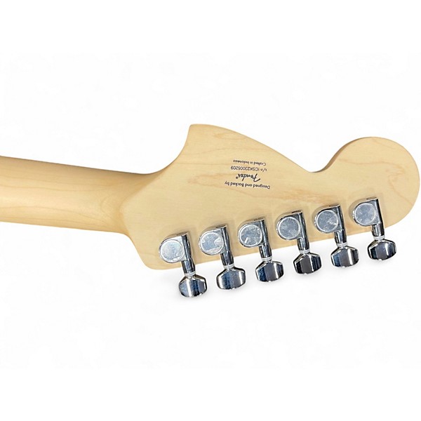 Used Squier Affinity Stratocaster Black Solid Body Electric Guitar