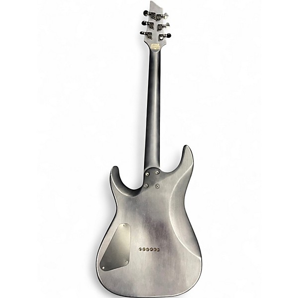 Used Schecter Guitar Research Omen Elite 6 Charcoal Solid Body Electric Guitar