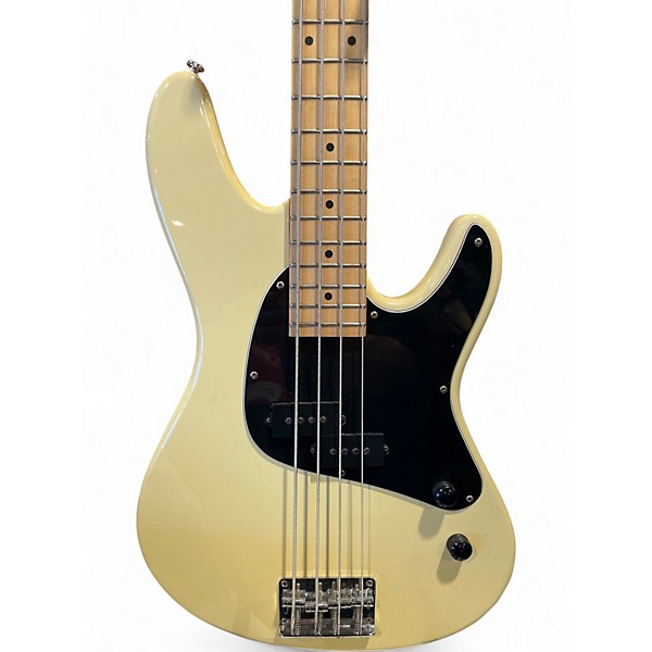 Used Ibanez TR-50 Cream Electric Bass Guitar