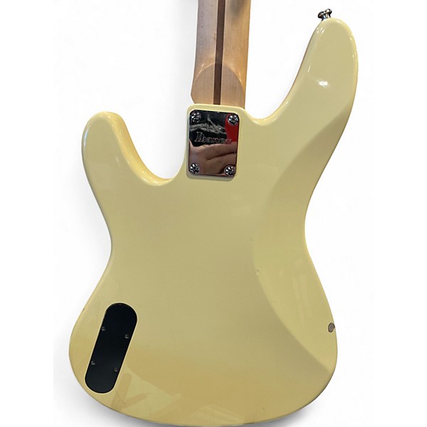 Used Ibanez TR-50 Cream Electric Bass Guitar