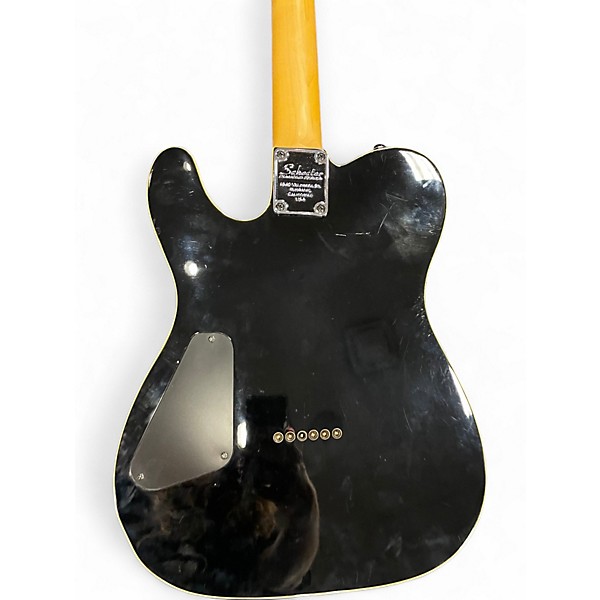 Used Schecter Guitar Research Diamond Series PT Black Solid Body Electric Guitar